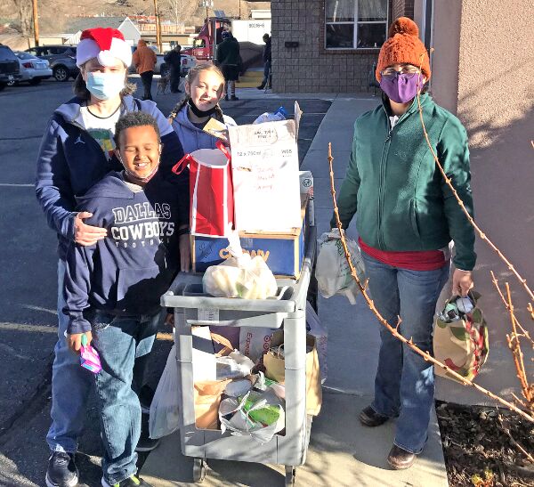A Church gathers donations